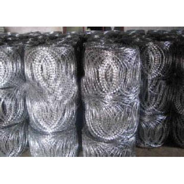 Flat Mesh (razor barbed wire)